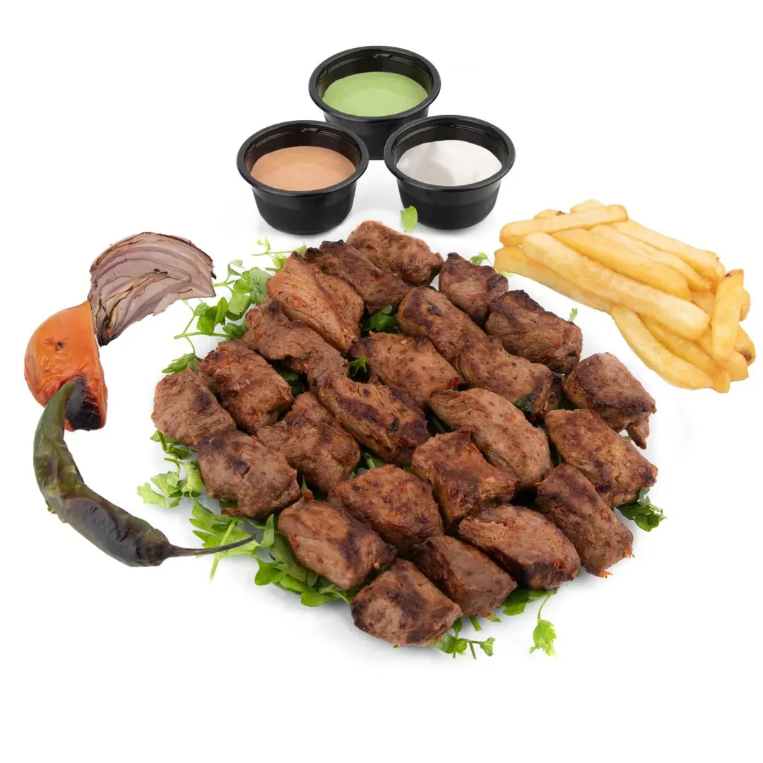 صحن اوصال لحم - 6 اسياخ